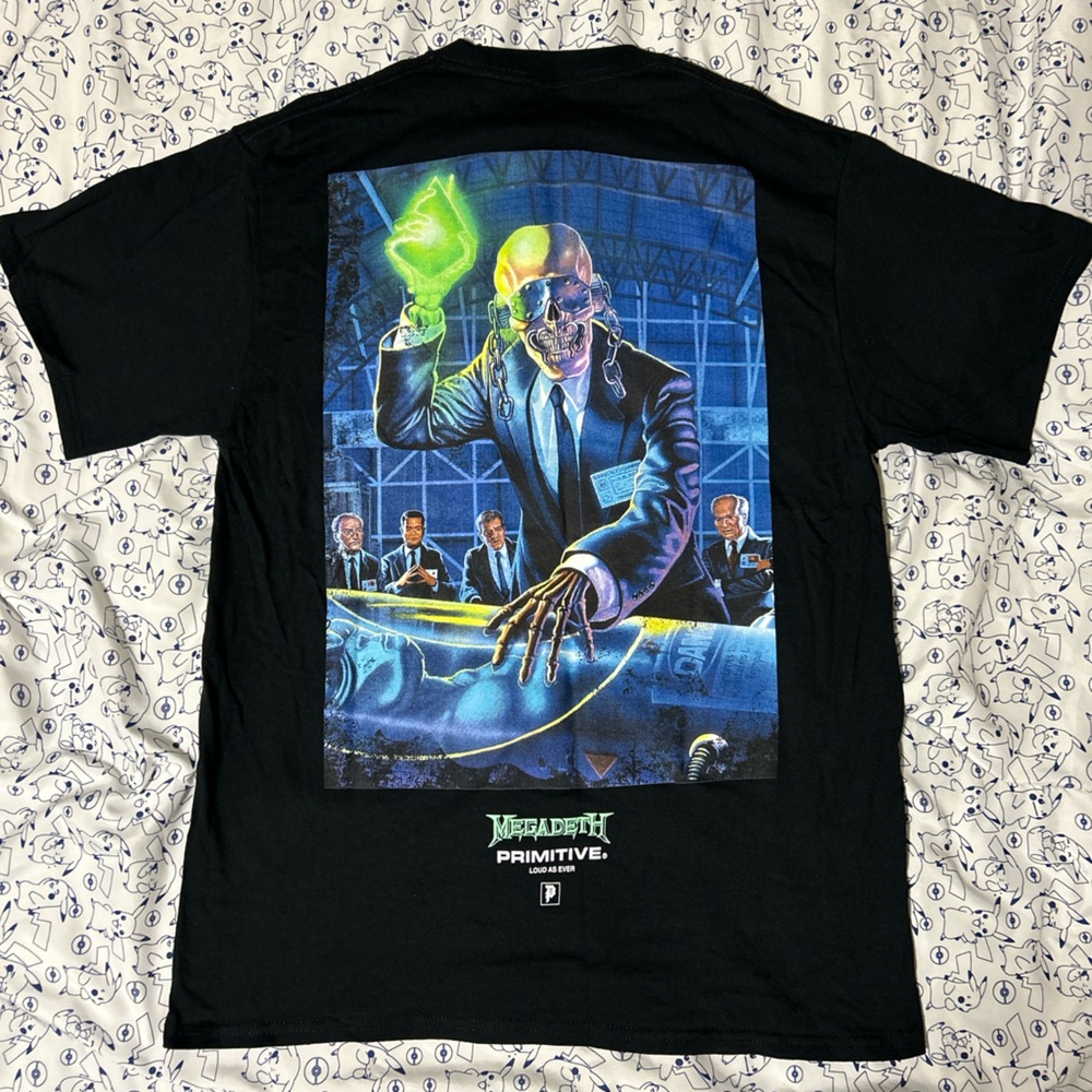 NWOT | Primitive MEGA DEATH “Loud As Ever” Graphic Tee